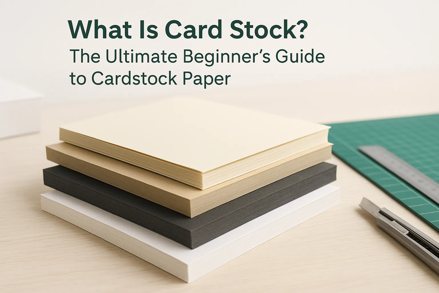 What Is Card Stock?