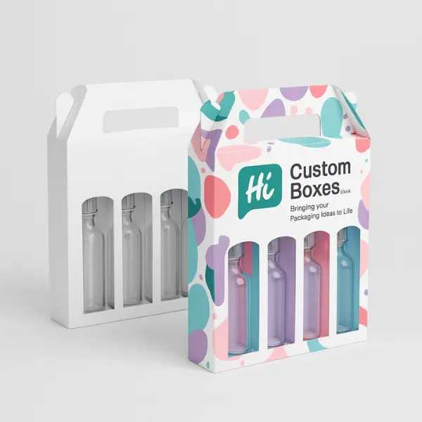 Plain and custom printed magnetic closure rigid boxes with transparent window- ideal for premium product display class=