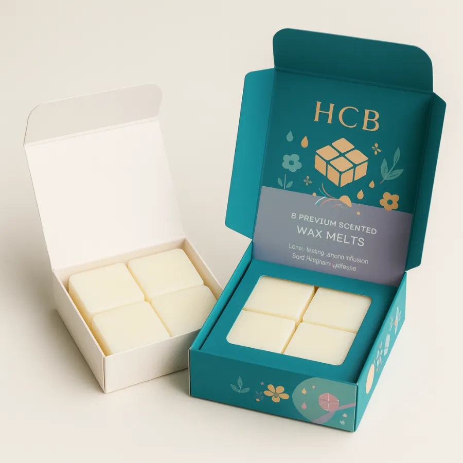 Printed wax boxes (shipping box) for multiple melts--Wax Melt Shipping Boxes class=