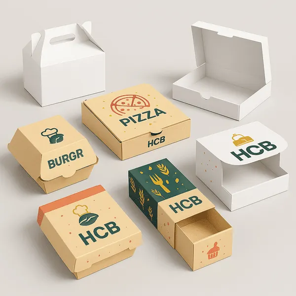 Eco-friendly custom food packaging box designed for freshness branding and safe delivery