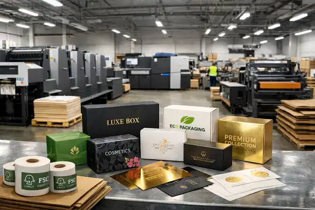 Packaging manufacturing facility