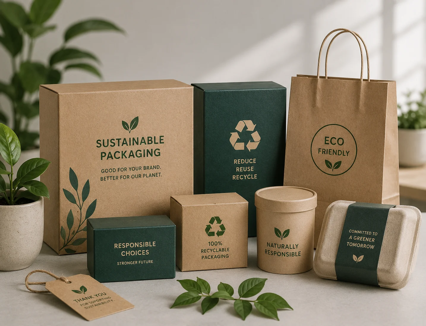Sustainable packaging commitment