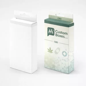 Sustainable cardboard packaging for CBD capsules