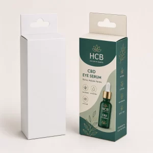 Custom CBD Eye Serum Boxes