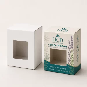 custom CBD bath salts boxes