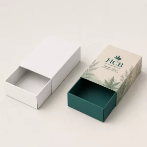 luxury CBD bath salts boxes