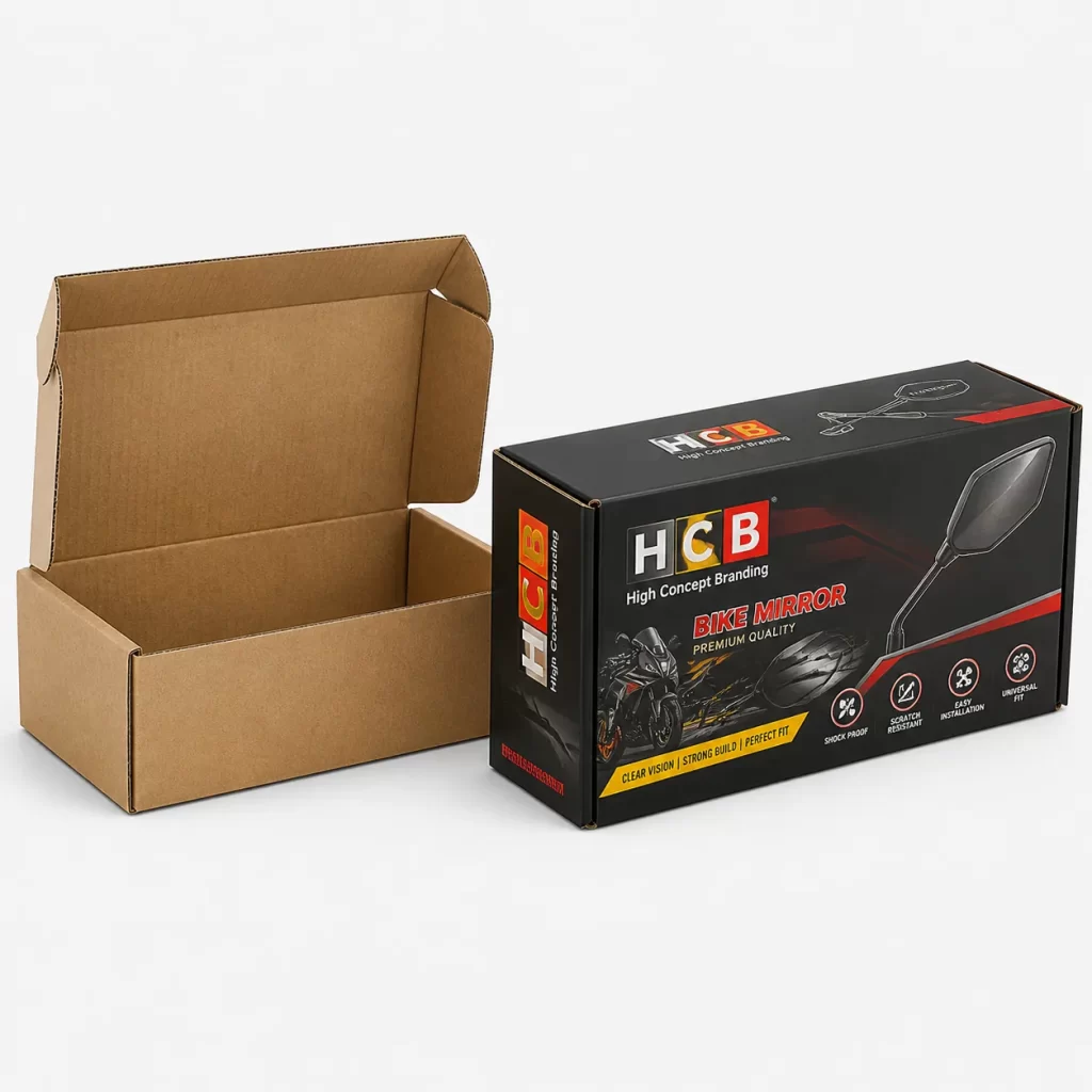 Bike Mirror Boxes