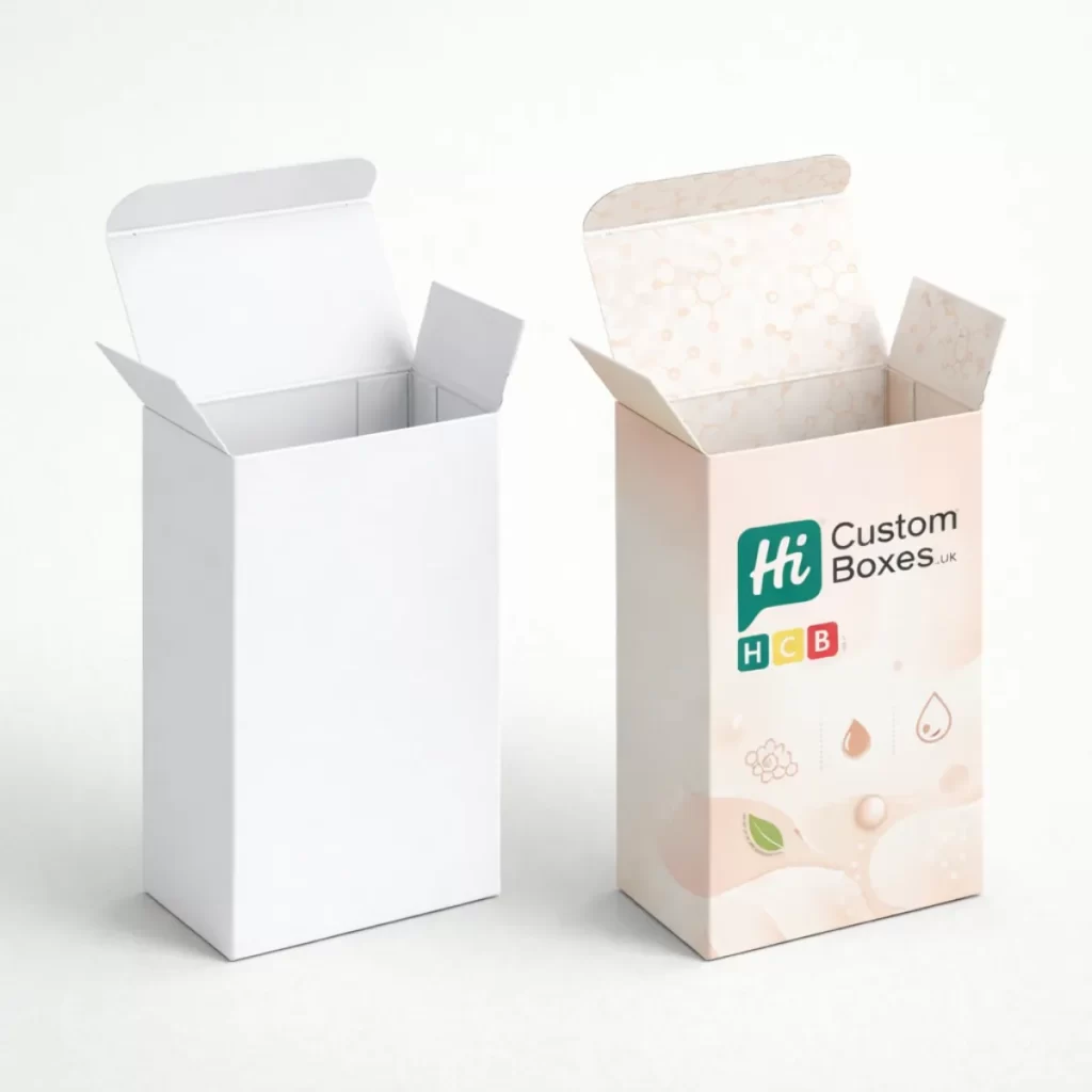 A collection of wholesale collagen sachet boxes stacked together to showcase various bulk packaging options.