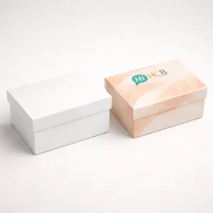 High-quality custom printed tweezer boxes showcasing vibrant brand logos and sophisticated matte textured finishes