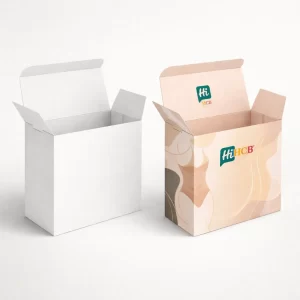 A collection of custom shapewear boxes featuring various pastel colours and stylish typography for premium branding.