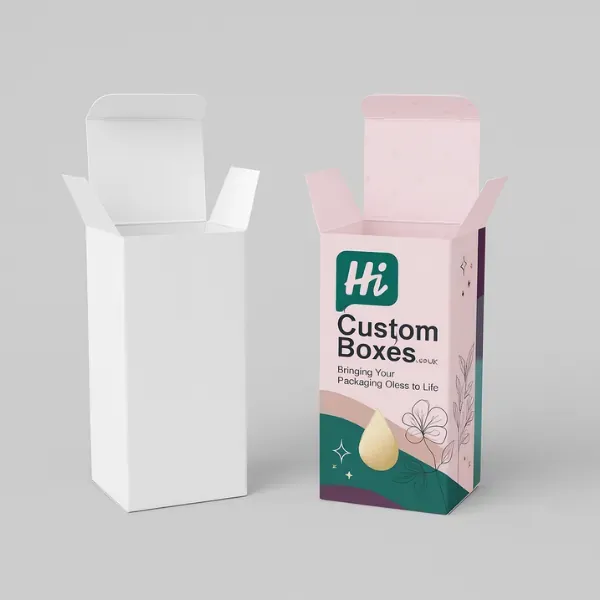 Custom printed serum boxes