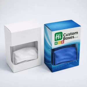 Large quantities of wholesale swimming cap packaging boxes arranged neatly for bulk distribution and retail display.