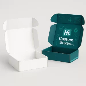 Custom child-resistant mailer boxes, sturdy corrugated packaging for shipping compliance