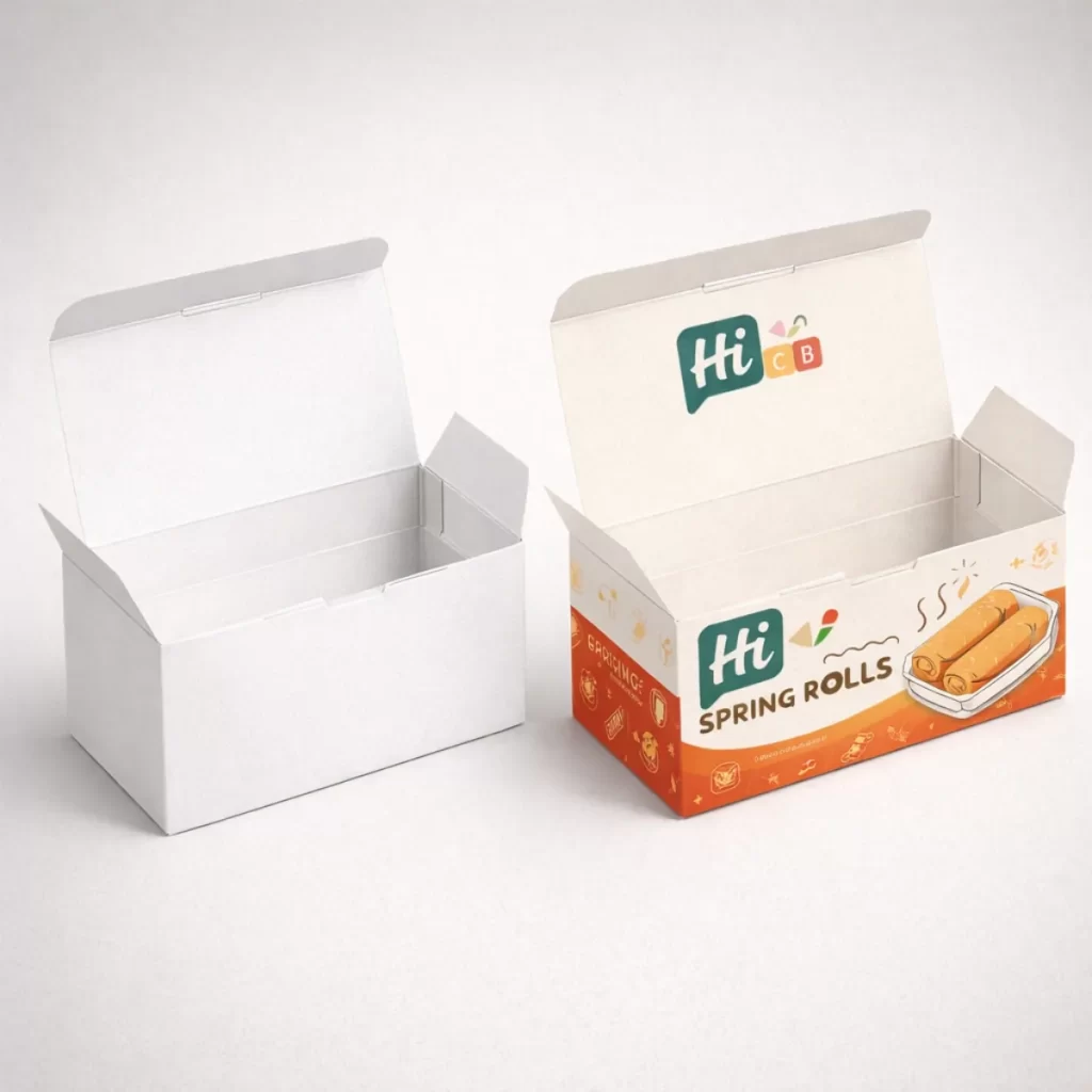 Spring Rolls Packaging Boxes