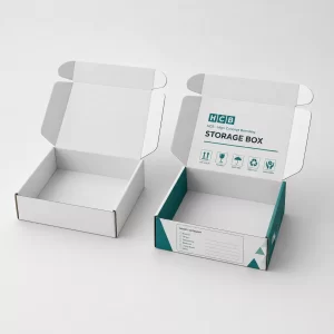Cardboard storage boxes designed for home, office, and commercial use