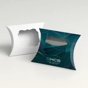 Wholesale custom corrugated pillow boxes for bulk packaging orders