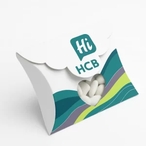 Custom corrugated pillow packaging box for secure product protection