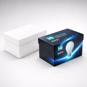 LED light boxes for secure product packaging and retail display