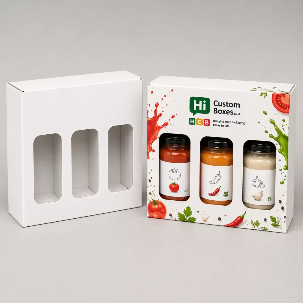 Sauce Packaging Boxes