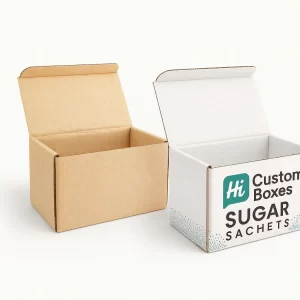Kraft and Plain white Packaging Boxes