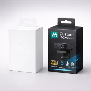 Custom webcam boxes for secure electronics packaging and product protection