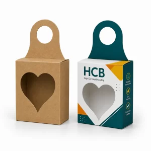 Wholesale custom kraft hanger boxes for retailers and product manufacturers