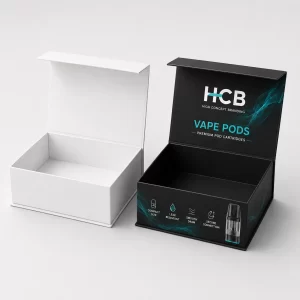 Wholesale custom vape pod boxes for vape manufacturers and distributors