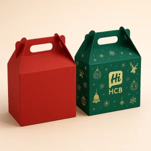 Christmas gift boxes designed for holiday gifts and seasonal packaging