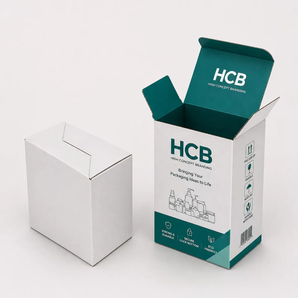 Corrugated Auto Lock Boxes