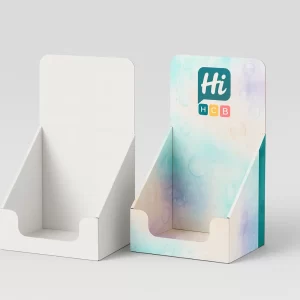 Custom printed bath bomb display boxes with logo for retail branding