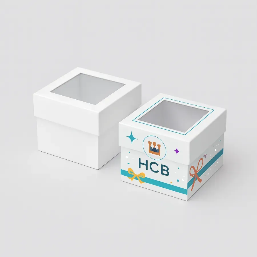 Custom Window Gift Boxes