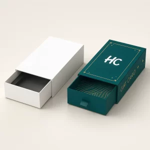 Gift voucher card boxes designed for presenting vouchers and gift certificates