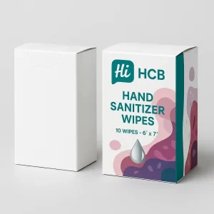 Wholesale custom sanitizer packaging boxes for healthcare suppliers and retailers