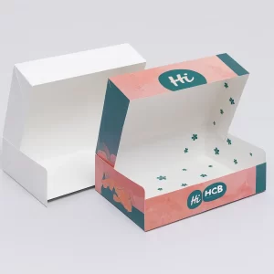Printed sushi packaging boxes for fresh food protection and retail presentation