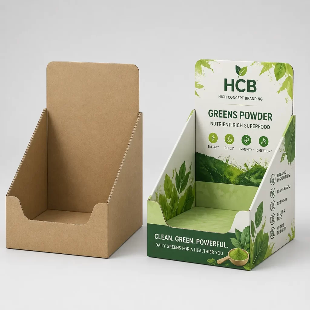 Greens Powder Boxes