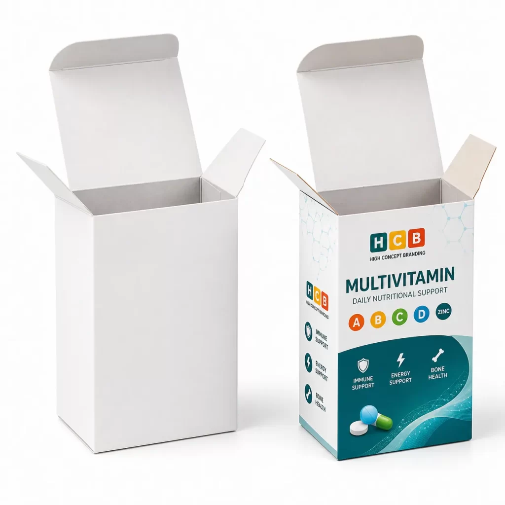 Multivitamin Packaging Boxes