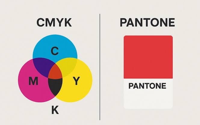 Pantone vs CMYK key differences