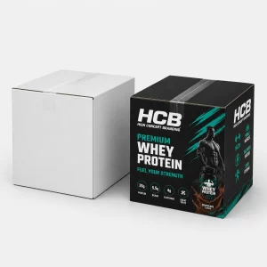 Custom protein powder boxes UK for supplement brands and retailers