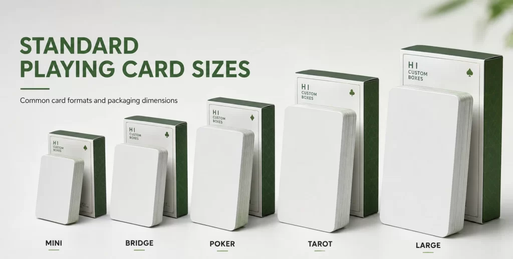 Standard Playing Card Dimensions