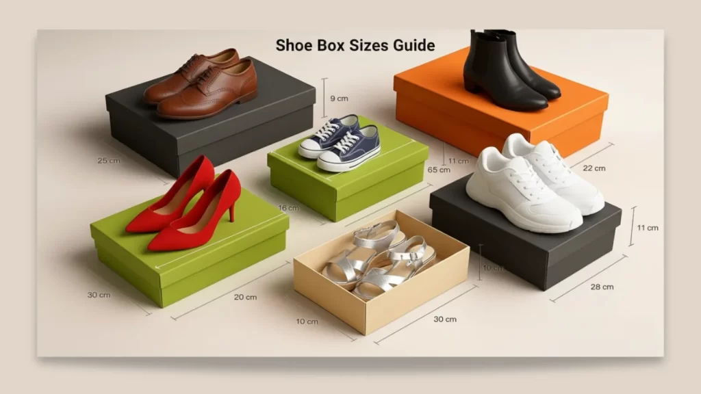 Shoe Box size Guide